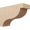 Ekena Millwork 11"W x 33"D x 22"H Classic Garner Rough Cedar Woodgrain TimberThane Corbel, Primed Tan CORUR11X33X22GARRCPR - alternate 1